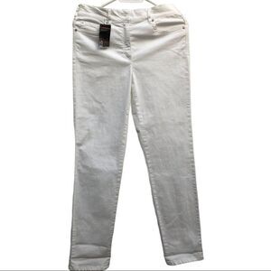𝅺zerres Greta European Comfort White Jeans NWT